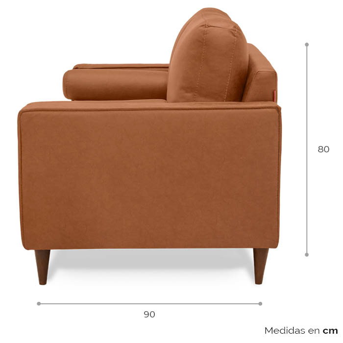 Love Pu Camel Linka | Love Seat | salas